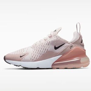 Brand New Nike Women's Pink Air Max 270 Sneakers - Size 8